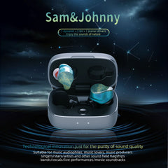 Sam&Johnny HM10 real wireless HiFi earphones with 12 driver pure BA system