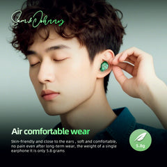 Sam & Johnny HM12+ Bluetooth 5.2 HiFi Wireless Headphones with Charging Case