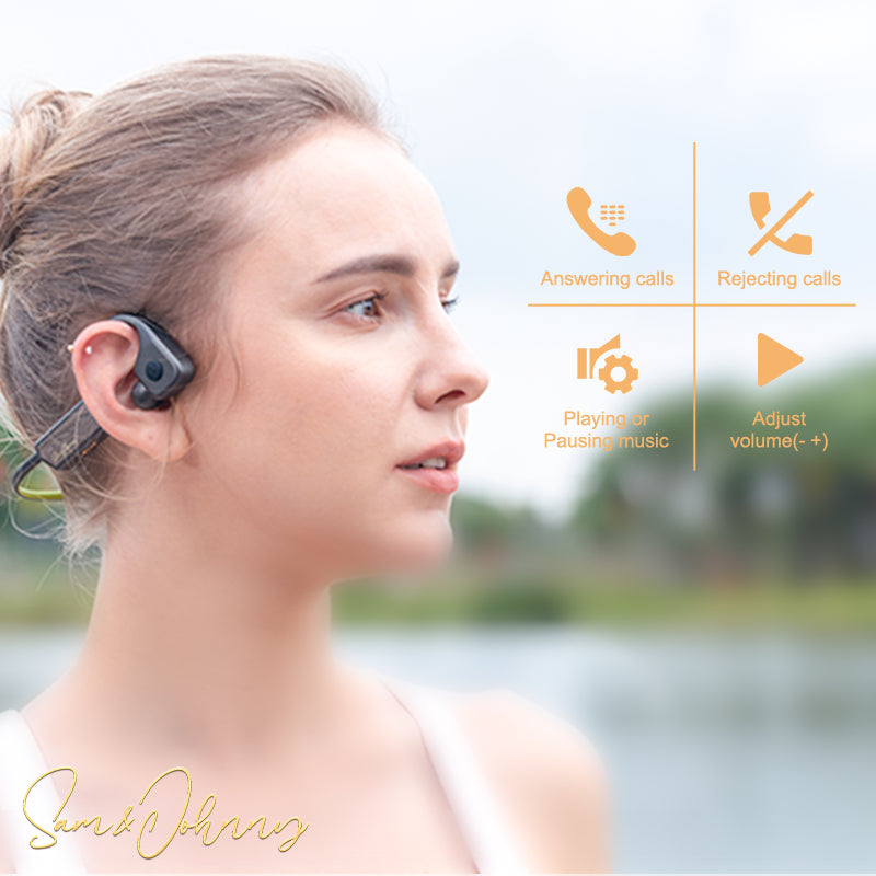 Sam & Johnny Bone Conduction Business Headset & Bluetooth Headphones