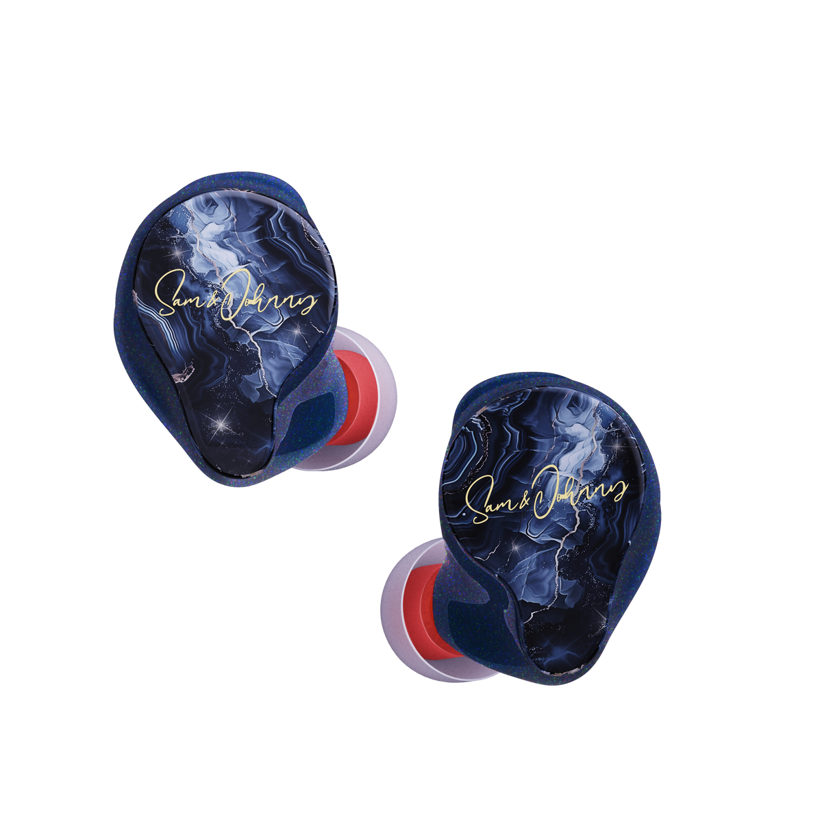 Sam&Johnny HM10 True Wireless HiFi Earphones: 1DD + 2BA + 1 Piezo Hybrid Driver Setup per Side